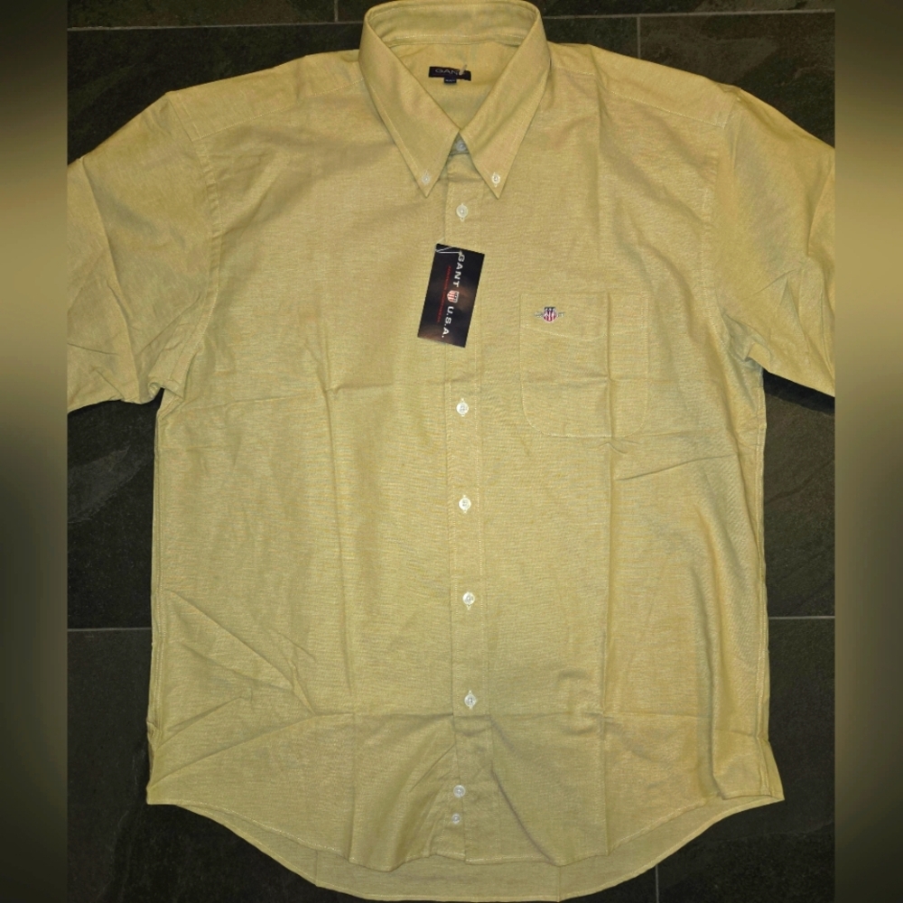GANT U.S.A. Men's Natural Color Casual Shirt NWT